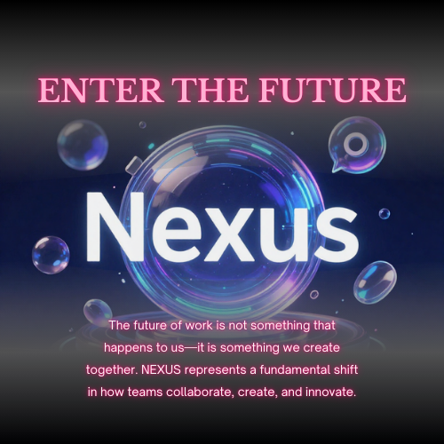 NEXUS AI – Next Generation App Pitch Deck | Futuristic Canva Template + 3 Instagram Posters | Startup AI Presentation Kit